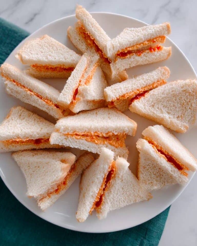 Sandwich de Mezcla: Creamy Luncheon Meat and Pimiento Spread Sandwiches Recipe
