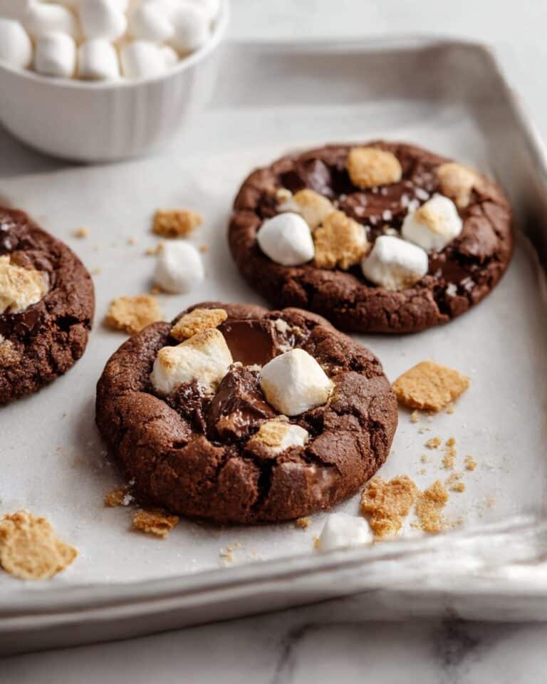 Chocolate S'mores Cookies Recipe