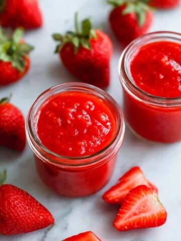 Homemade Strawberry Sauce Recipe