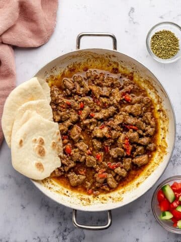 Sac Kavurma (Coban Kavurma) Recipe