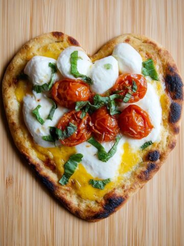 Cheesy Roasted Garlic Bread Pizza Recipe