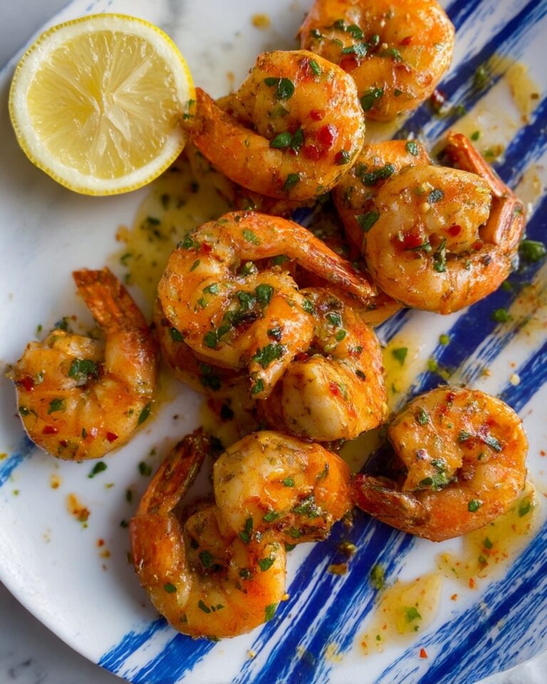 Grilled Shrimp Skewers with Tomato Butter Recipe