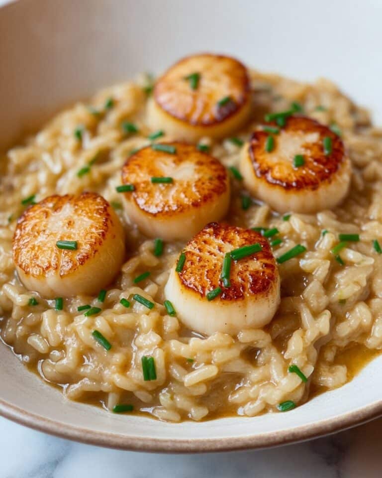 Pan Seared Scallop Risotto Recipe
