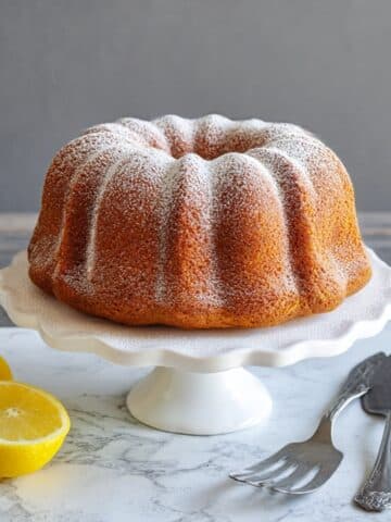 Easy One Bowl Lemon Cake Recipe