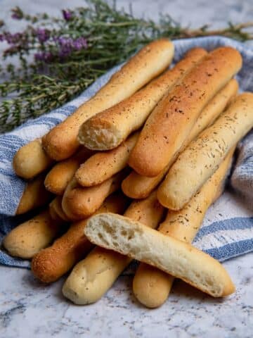 Lievito Madre Discard Grissini (Crispy Breadsticks) Recipe