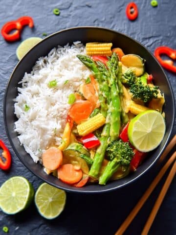Creamy Thai Vegetable Stir Fry – Gluten Free Recipe