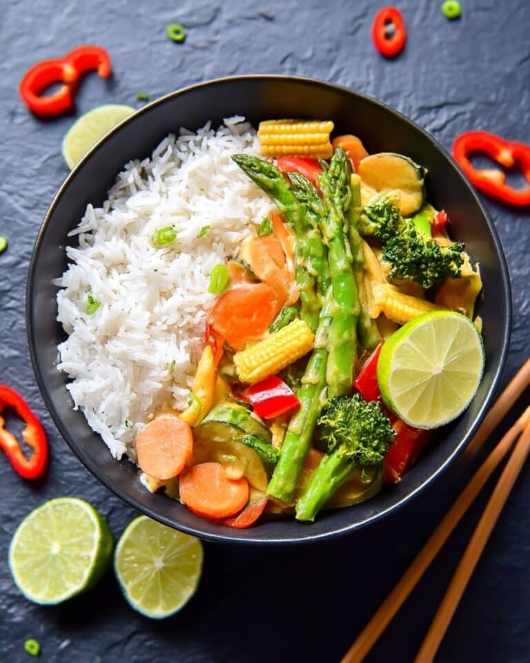 Creamy Thai Vegetable Stir Fry – Gluten Free Recipe