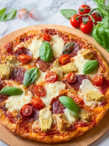Sourdough Protein Pizza Crust Recipe