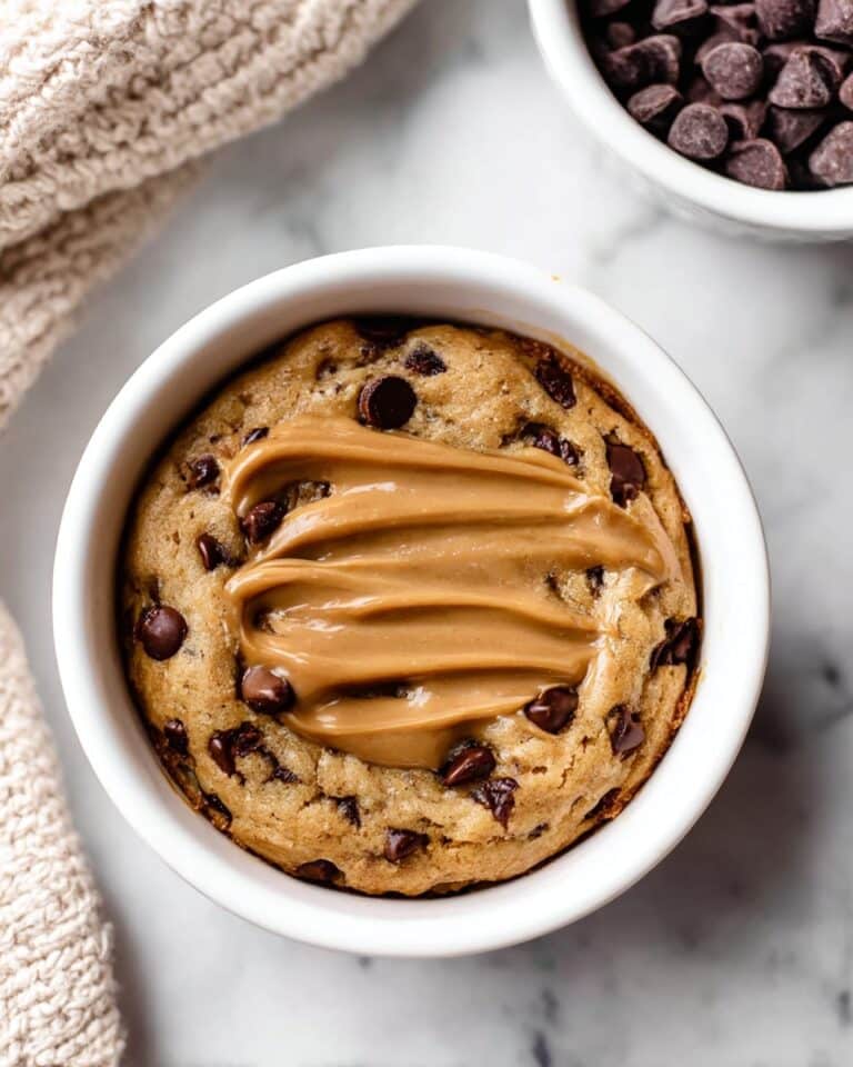 Blended Baked Oats with Chocolate Chips Recipe