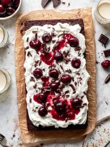 Black Forest Sheet Cake Recipe