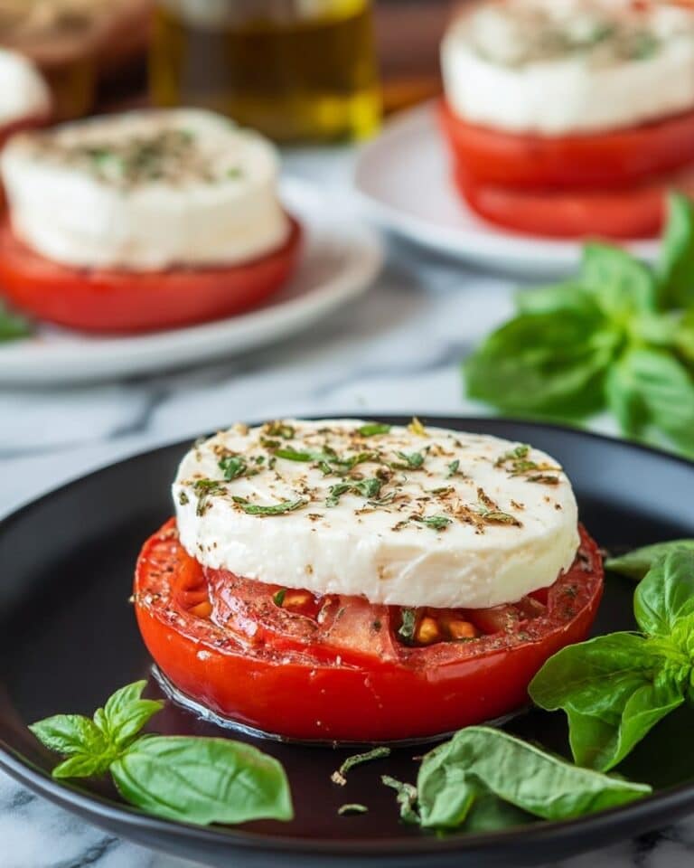 Grilled Tomatoes with Mozzarella Recipe