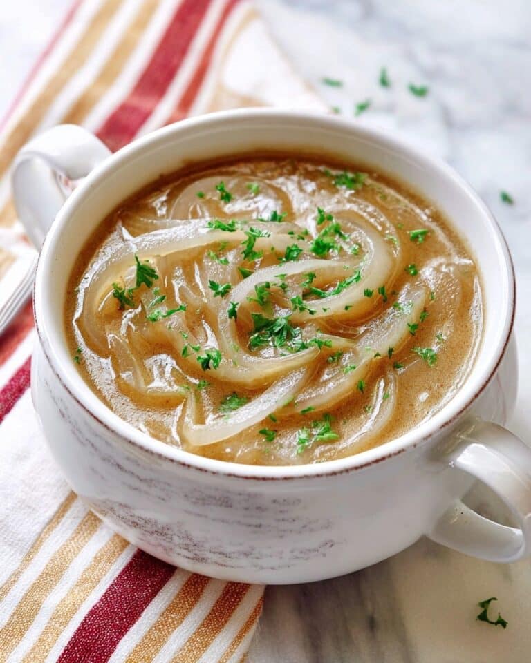 Rich Onion Soup Recipe