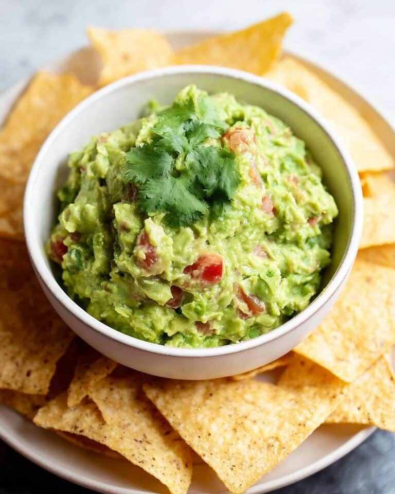 Homemade Guacamole Recipe