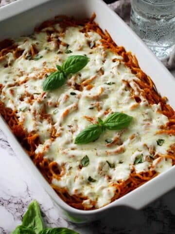 Leftover Spaghetti Bake Recipe