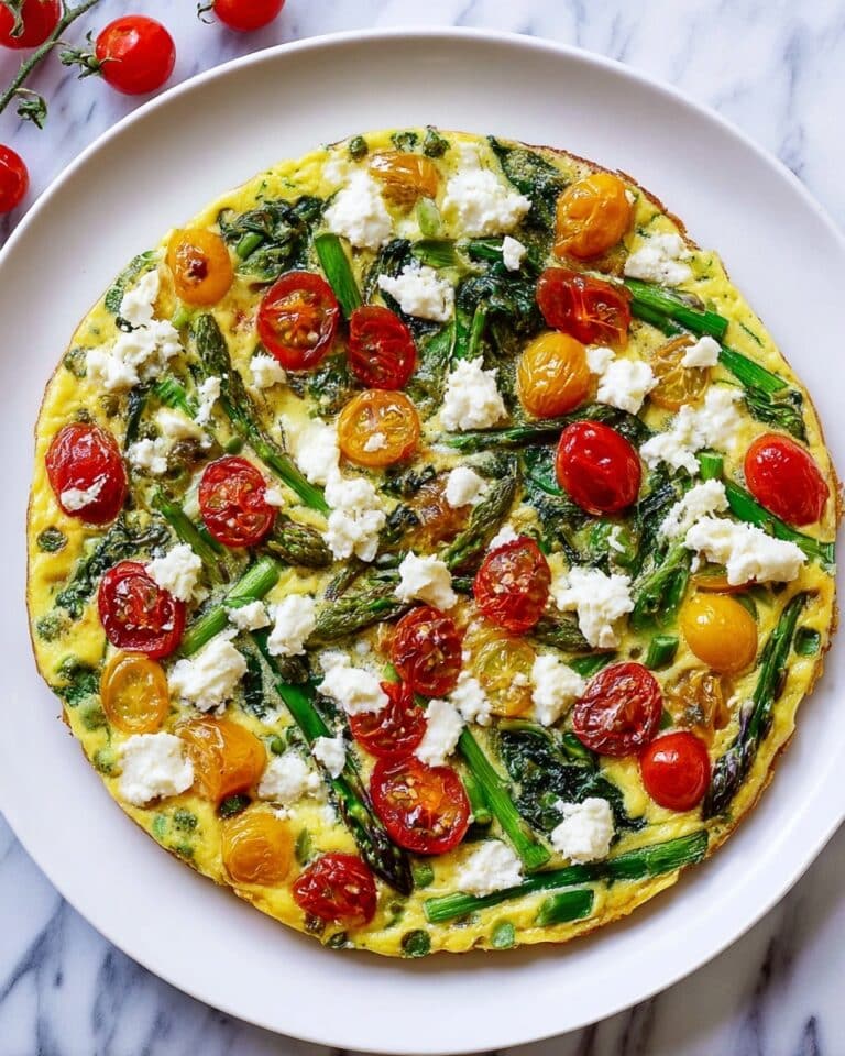 Asparagus Goat Cheese Frittata Recipe