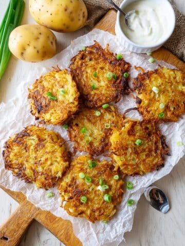 Crispy Potato Fritters Recipe