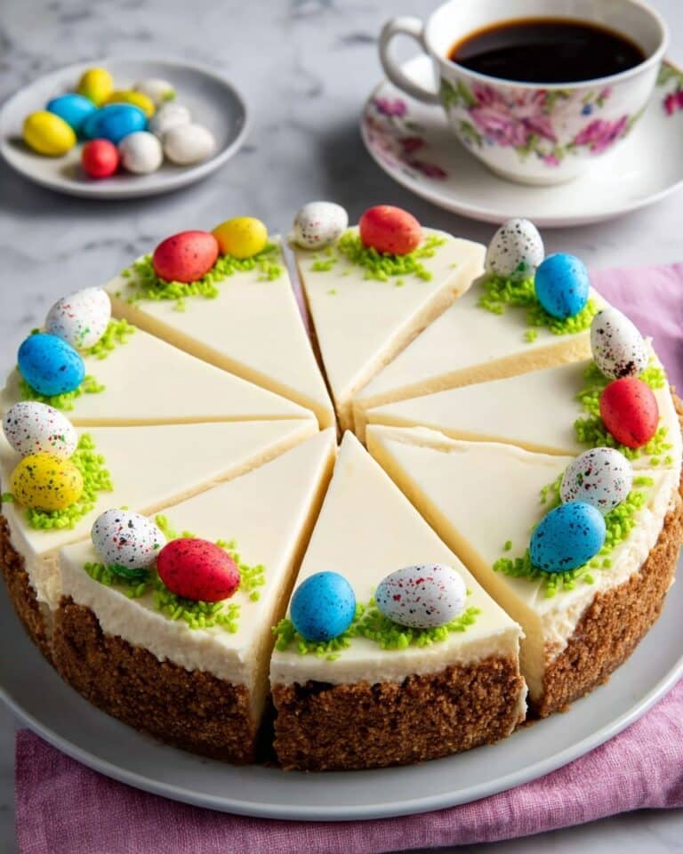 No-Bake Easter Cheesecake Recipe