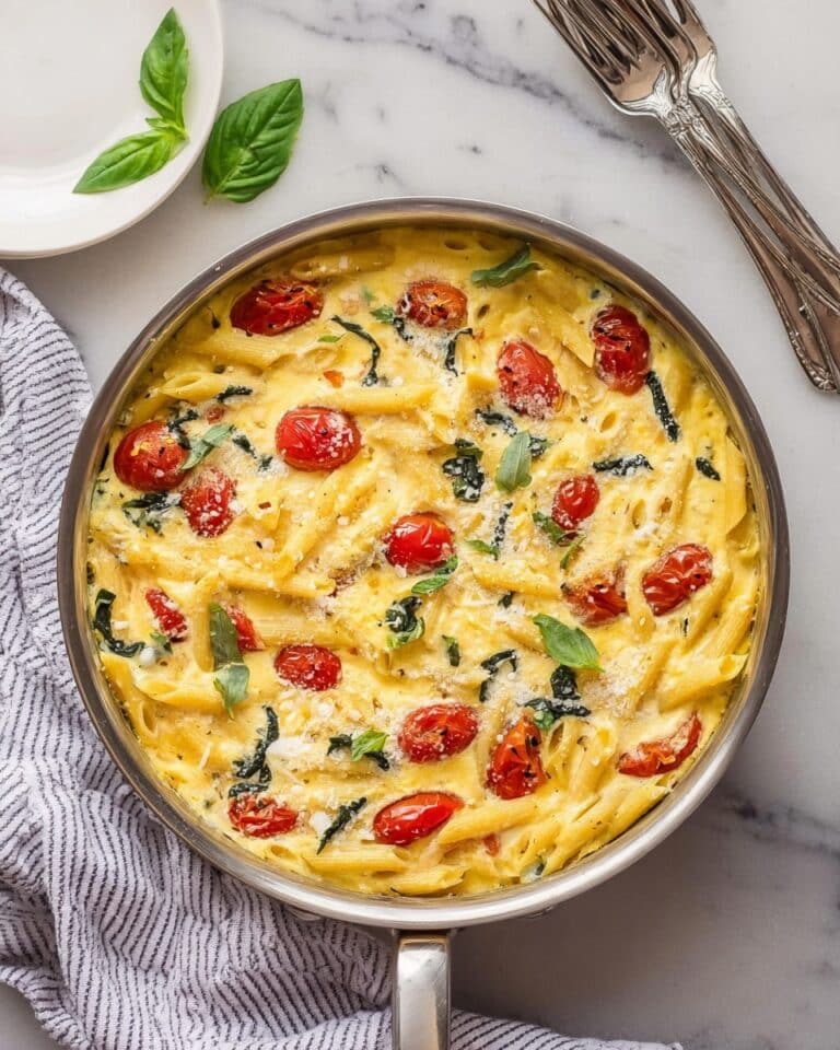 Leftover Pasta Frittata Recipe