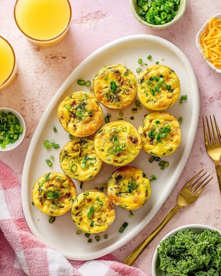 Oven Baked Sweet Potato Egg Bites with Veggies Recipe