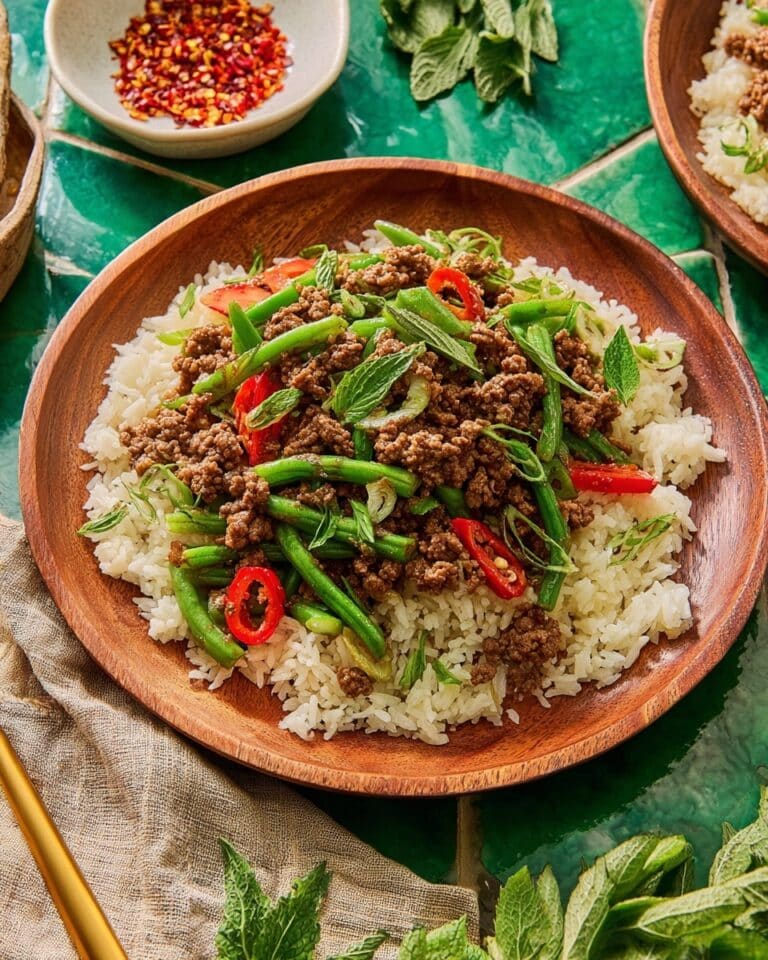Super Flavorful Thai Basil Beef (20 Minute) Recipe