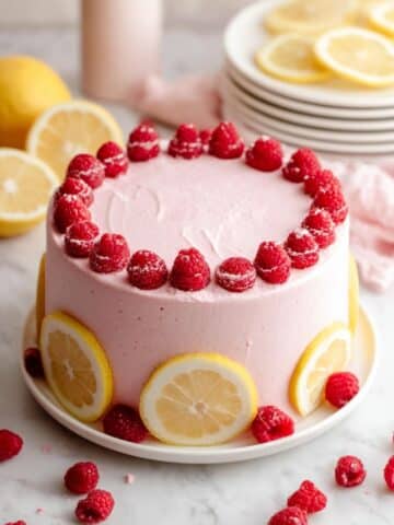 Lemon Raspberry Cake Recipe