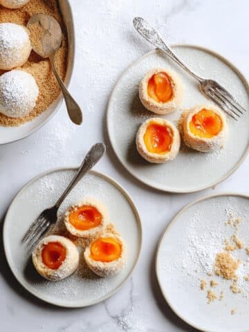 Austrian Apricot Dumplings Recipe