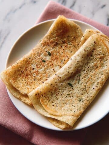 Onion Dosa (Hotel Style Recipe) Recipe