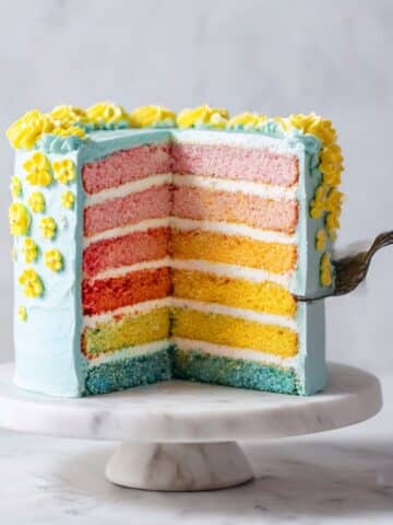 Rainbow Cake Recipe