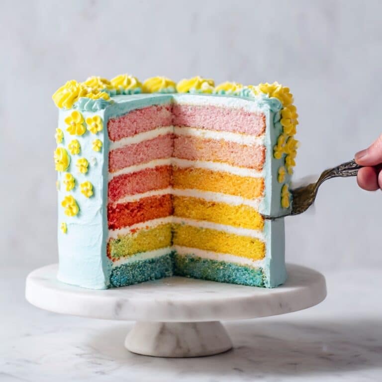 Rainbow Cake Recipe