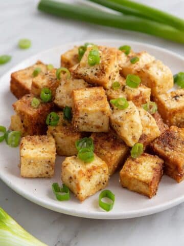 The Best & Easiest Crispy Pan-Fried Tofu Recipe