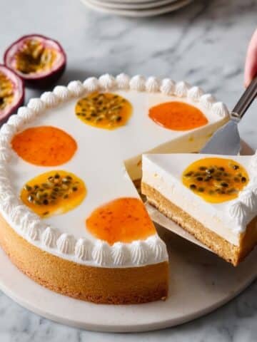 Passion Fruit Carrot Cheesecake Recipe