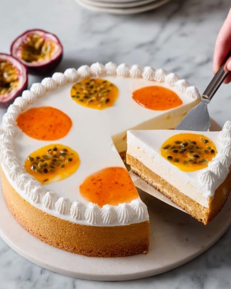 Passion Fruit Carrot Cheesecake Recipe