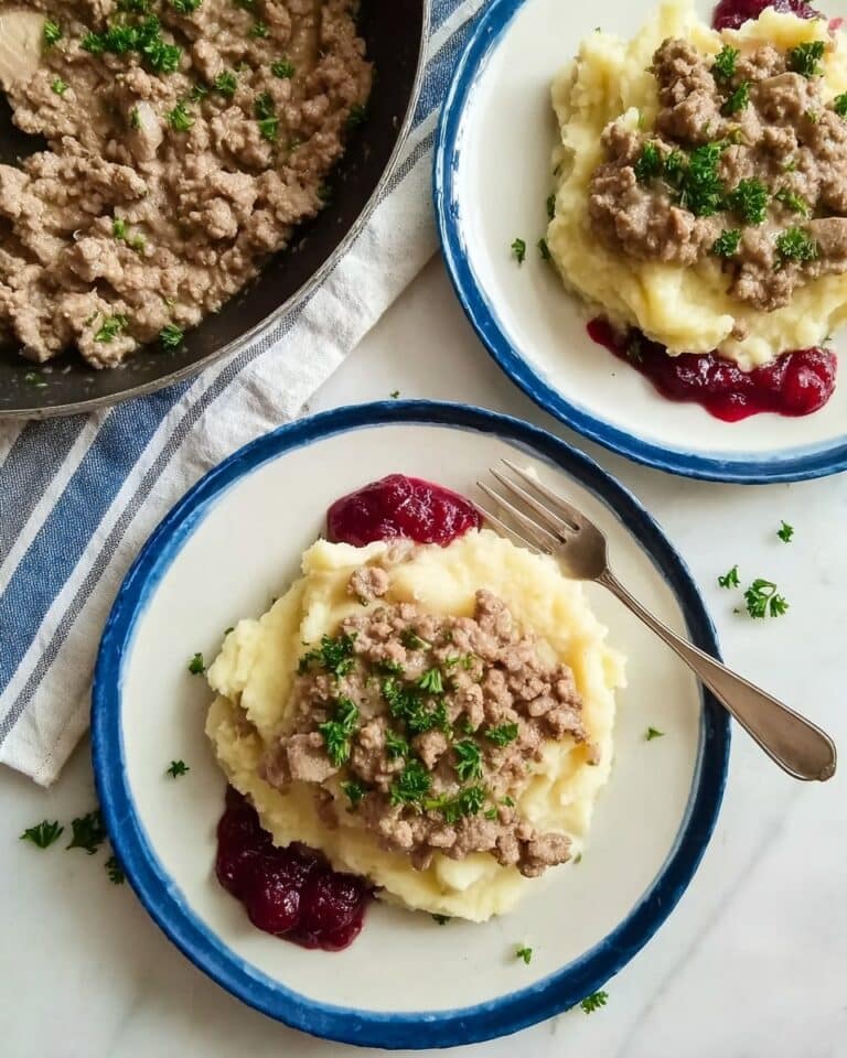 Swedish Meatball Gravy Skillet Recipe