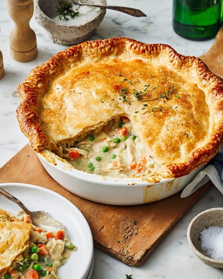 Chicken Pot Pie with Pie Crust Recipe