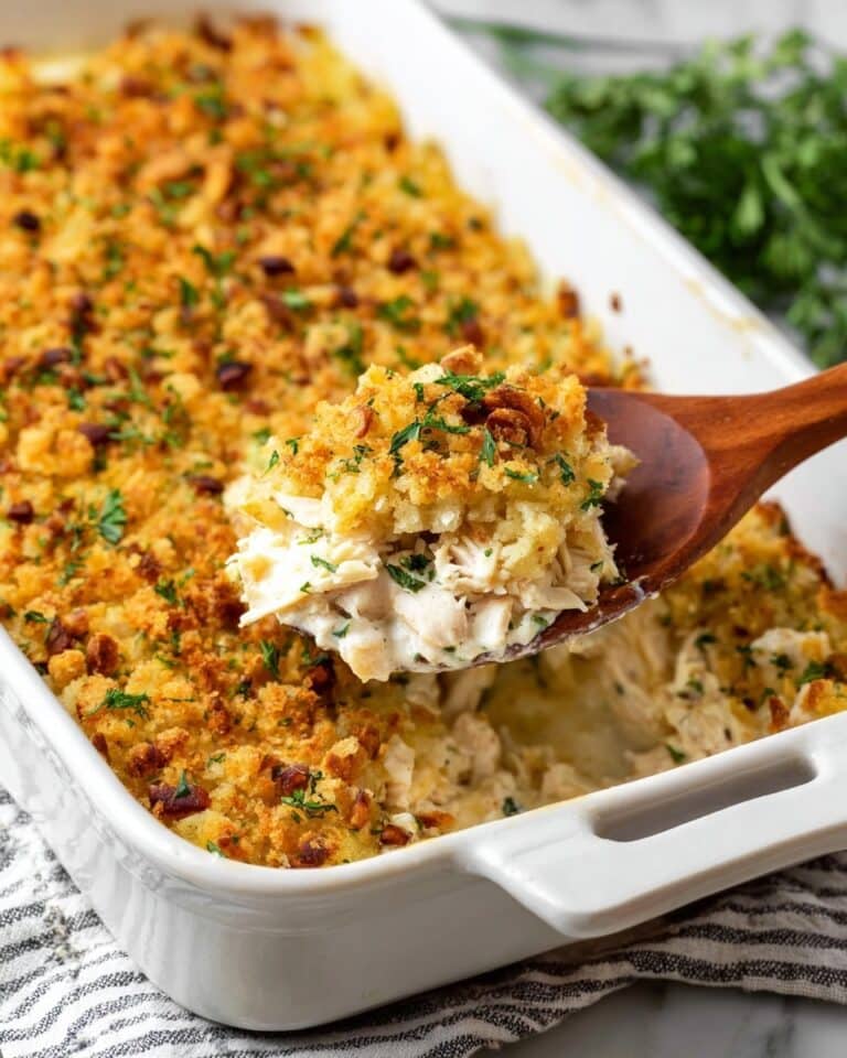 Chicken and Stuffing Casserole Recipe
