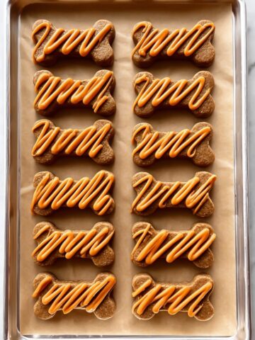 Homemade Dog Treats with Oat Flour, Bananas, and Peanut Butter Recipe