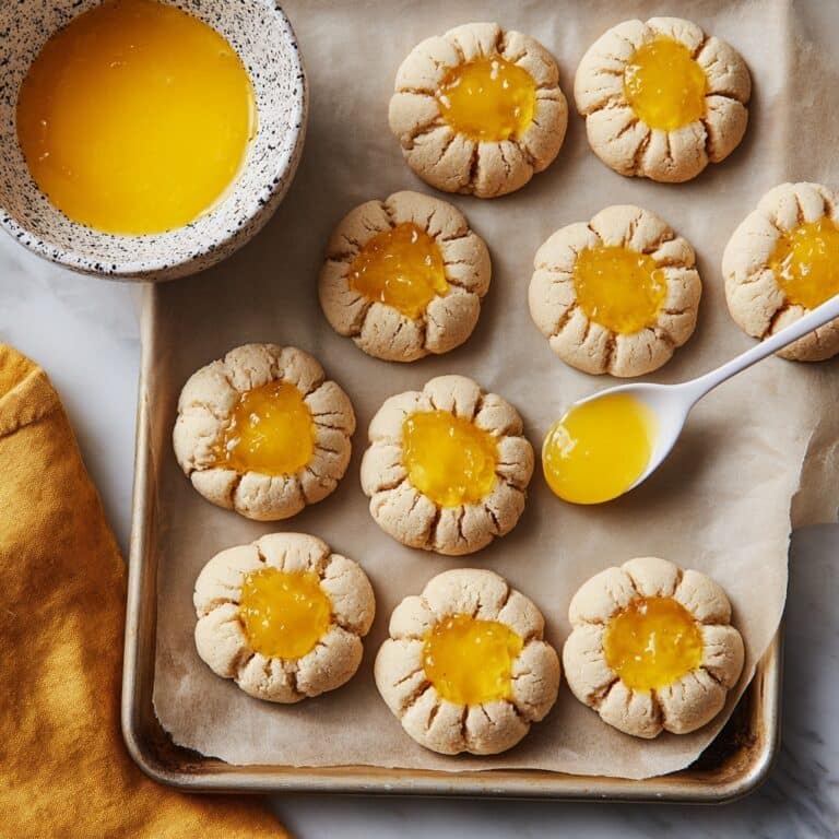 Lemon Thumbprint Cookies Recipe