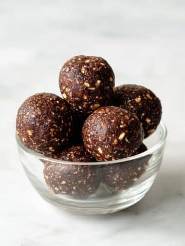 Salted Date Brownie Energy Bites Recipe