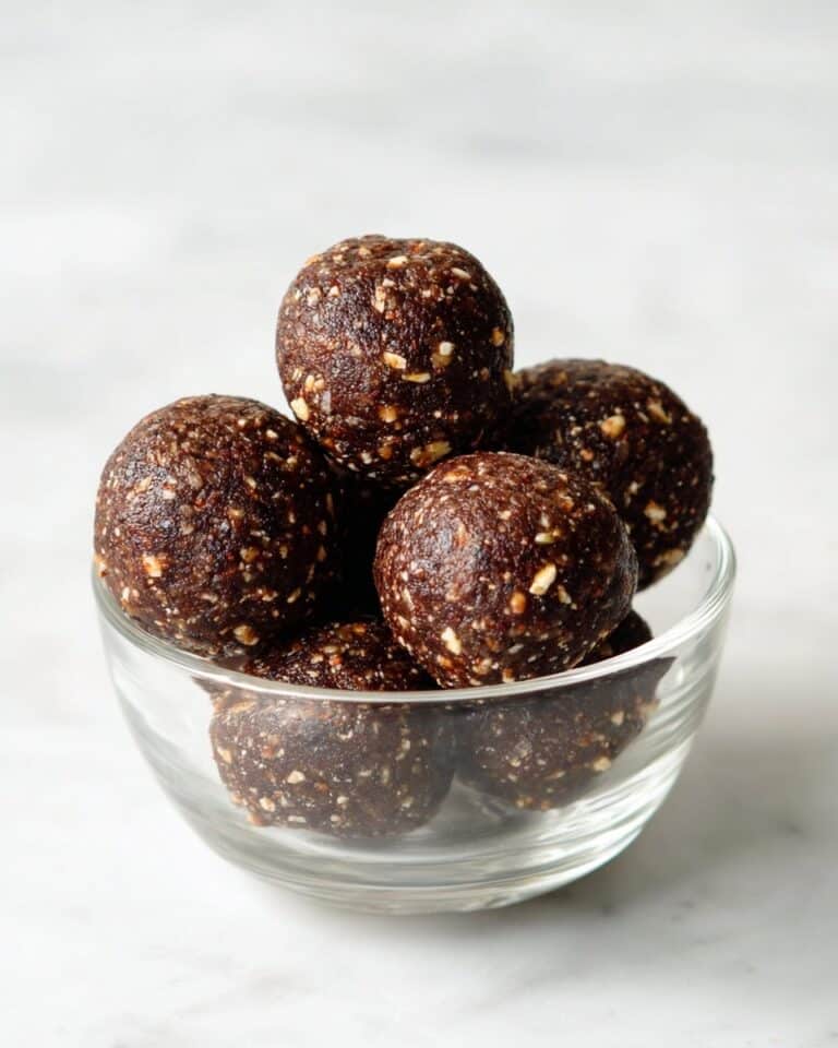 Salted Date Brownie Energy Bites Recipe