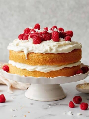 Coconut Raspberry Cake Recipe