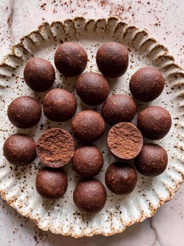Brownie Protein Balls Recipe