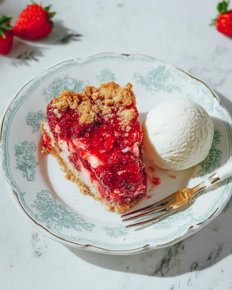 Strawberry Cobbler Cake Recipe
