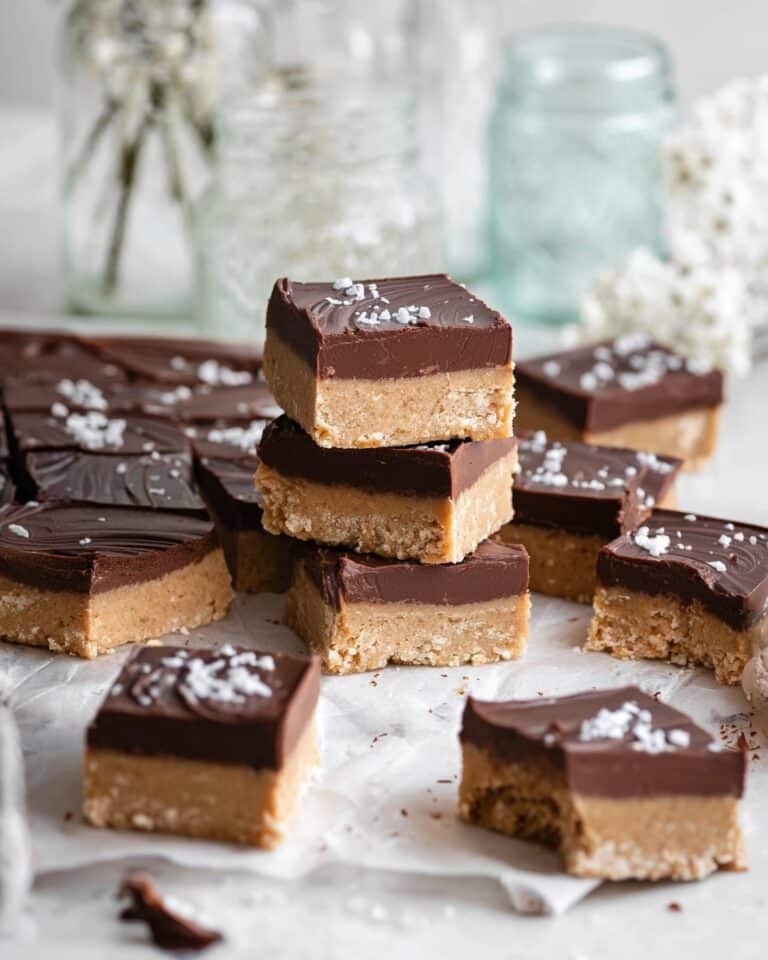 No Bake Chocolate Peanut Butter Bars Recipe