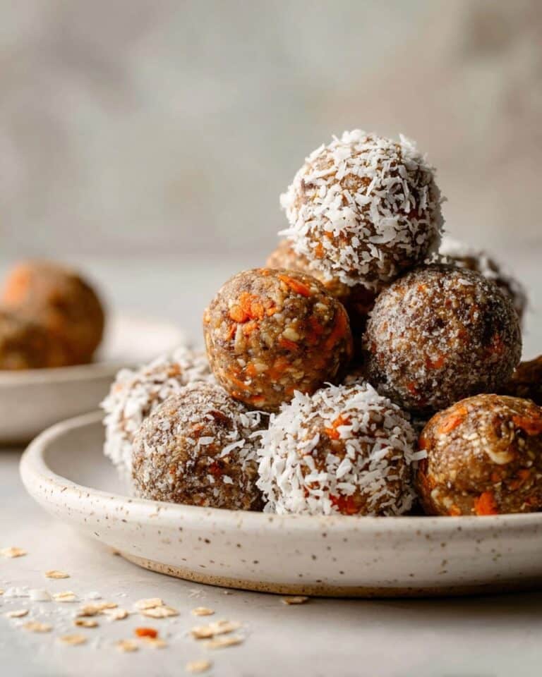 Carrot Cake Energy Balls Recipe