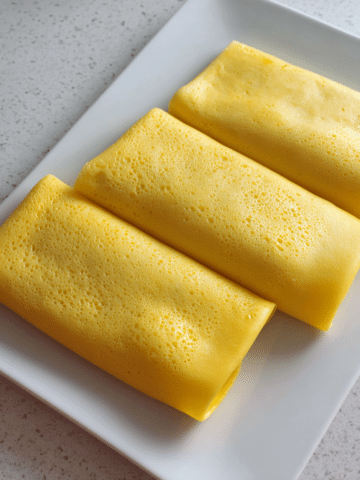 Hong Kong Style Mango Pancakes Recipe