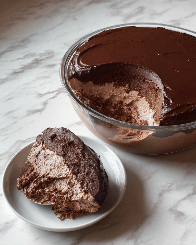 Decadent Chocolate Mousse with Rich Ganache Recipe