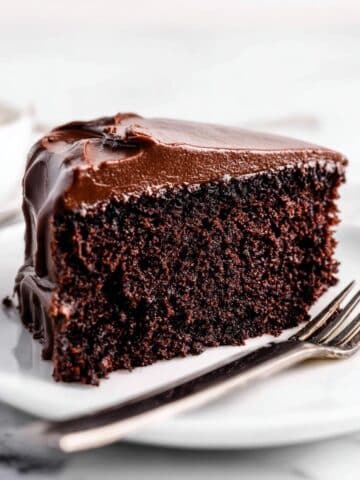 Chocolate Depression Cake with Chocolate Frosting Recipe
