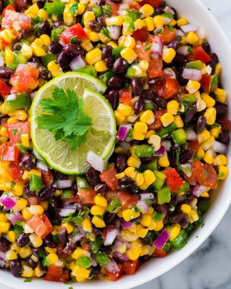 Black Bean and Corn Salad with Lime and Cilantro Recipe