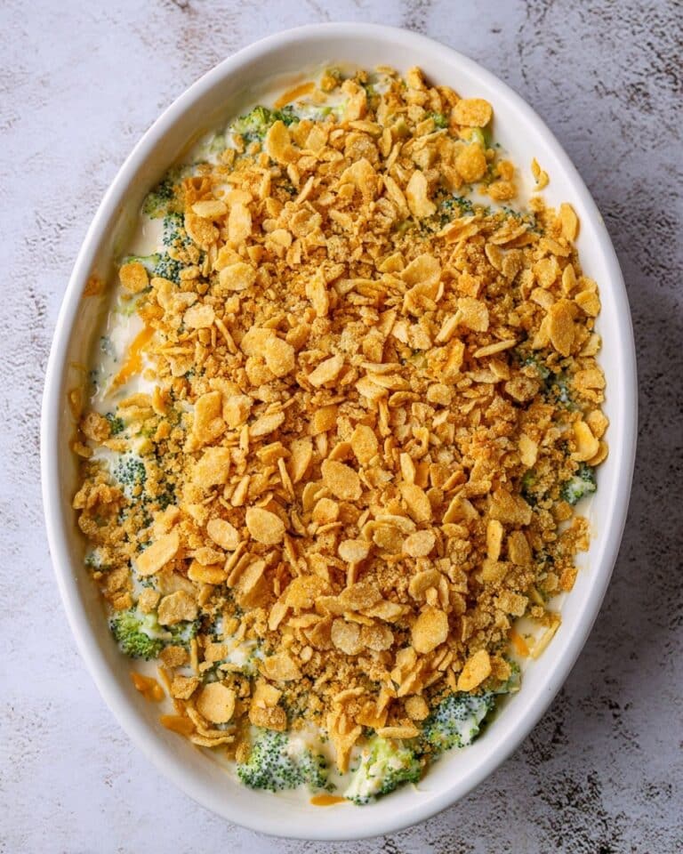 Broccoli Casserole with Ritz Crackers Recipe