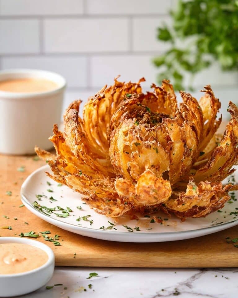 Air Fryer Blooming Onion Recipe